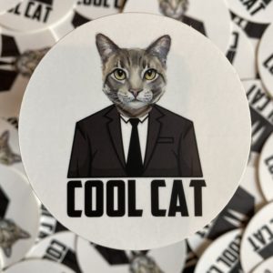 Cool Cat Stickers